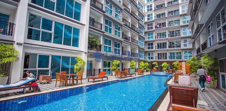 Estudio en el condominio en Pattaya, Tailandia № 209426