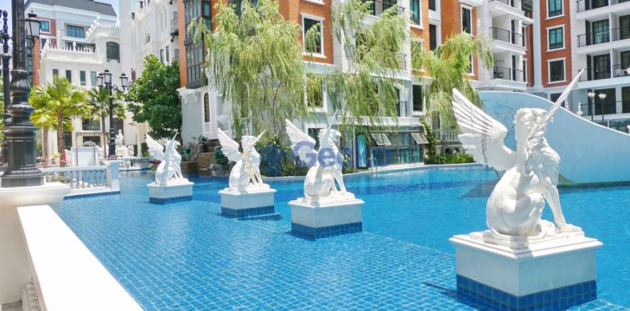 Estudio en el condominio en Pattaya, Tailandia № 209427