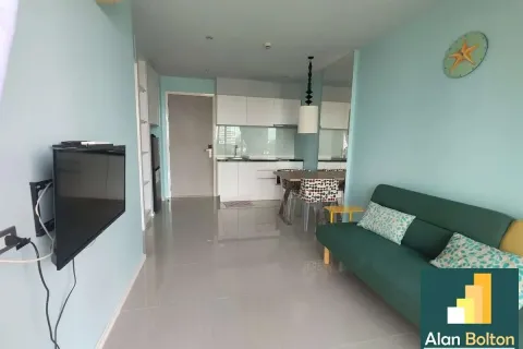 Condominio de 1 dormitorio en Jomtien Beach, Pattaya, Tailandia № 210865 - foto 2