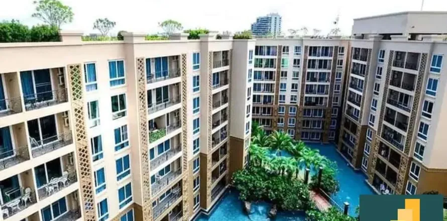 Condominio de 1 dormitorio en Jomtien Beach, Pattaya, Tailandia № 210865