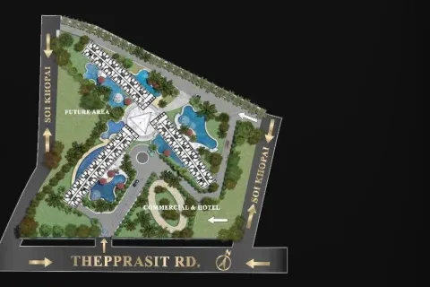 Condominio de 1 dormitorio en Pattaya, Tailandia № 210866 - foto 20