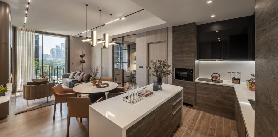 Кондоминиум с 2 спальнями в Патхум Ване, Бангкок, Таиланд № 139192