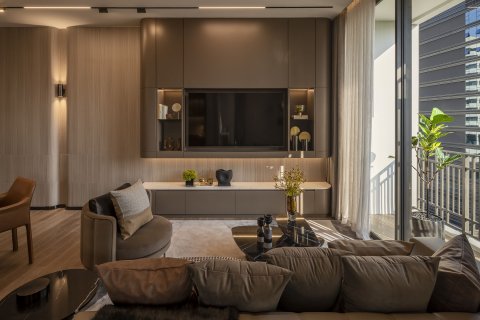 Кондоминиум с 2 спальнями в Патхум Ване, Бангкок, Таиланд № 139192 - фото 10