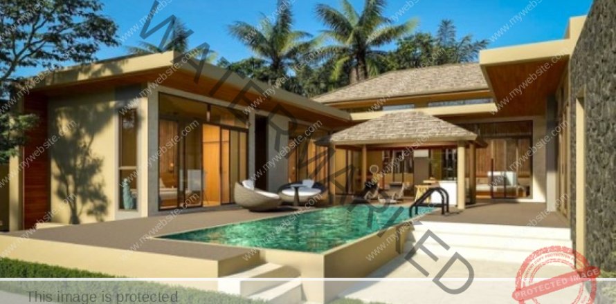 Villa in Ko Samui, Thailand 4 Schlafzimmer № 222246