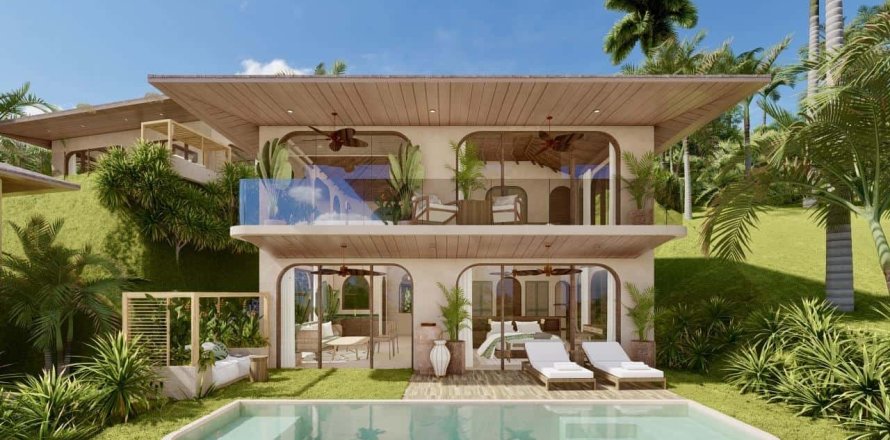 Villa à Koh Pha Ngan, Thaïlande 2 chambres № 166335