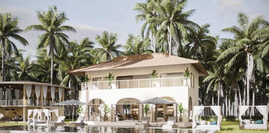 Вилла в Пангане, Таиланд с 3 спальнями  № 166334