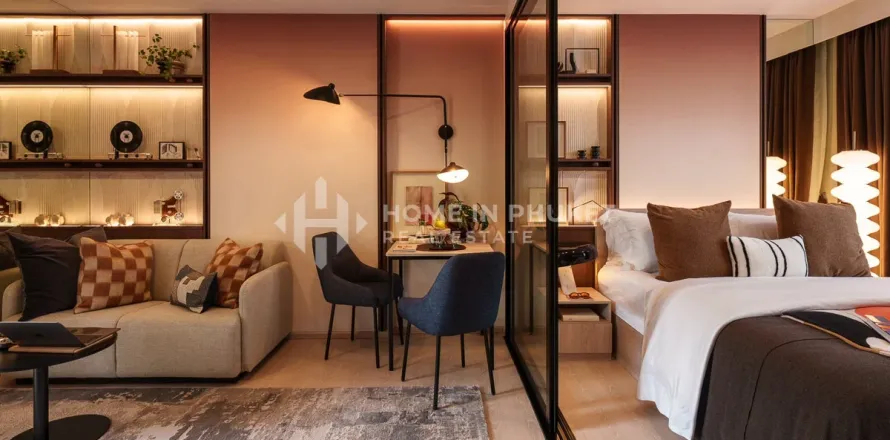 Condo à Kathu, Thaïlande, 1 chambre № 205930