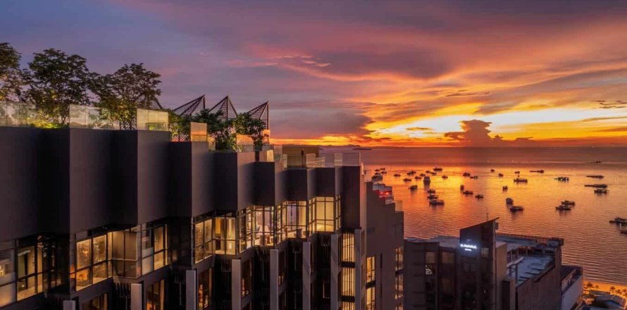 Кондоминиум с 1 спальней в Паттайе, Таиланд № 165697