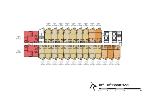 Кондоминиум с 1 спальней в Паттайе, Таиланд № 165697 - фото 15