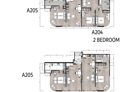 Condo à Rawai, Thaïlande, 2 chambres  № 165693 - photo 16