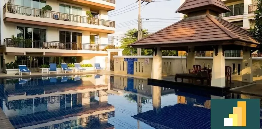 คอนโดมิเนียมในจอมเทียน, พัทยา, ประเทศไทย, 1 ห้องนอน № 210696