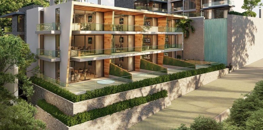 Пентхаус в Кату, Таиланд с 2 спальнями  № 169325