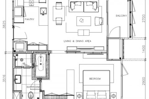 Condo in Bangkok, Thailand, 1 bedroom  № 143071 - photo 10
