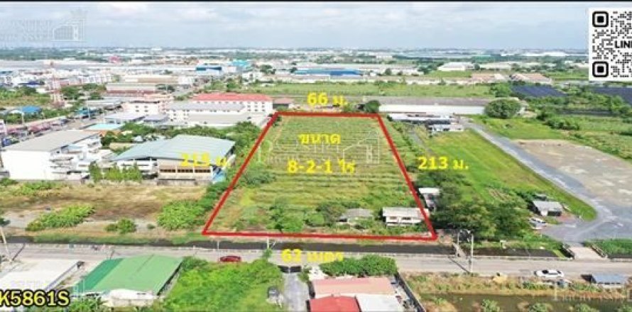 Land in Krathum Baen, Thailand 12800 sq.m. № 164371