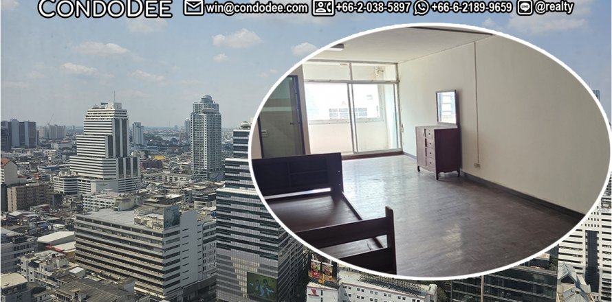 Condo à Bang Rak, Bangkok, Thaïlande, 3 chambres № 201071