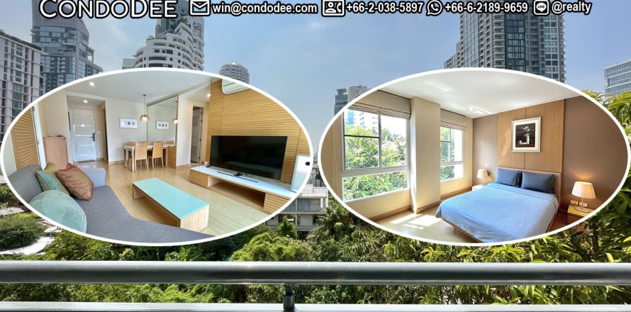 Condo à Watthana, Bangkok, Thaïlande, 2 chambres № 201065