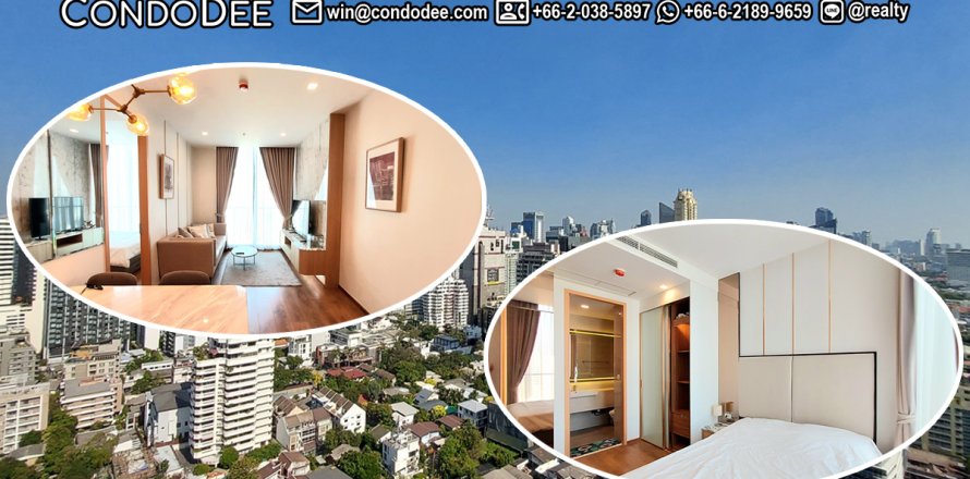 Condo à Watthana, Bangkok, Thaïlande, 2 chambres № 201069