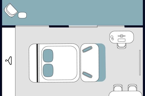 Студия в Раваи, Таиланд № 166246 - фото 13