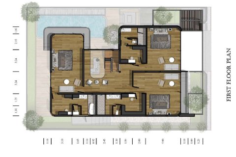 Villa in Phuket, Thailand 3 bedrooms № 166249 - photo 11