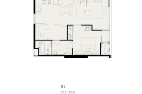 Studio in the Condo in Bang Rak, Bangkok, Thailand № 170789 - photo 2