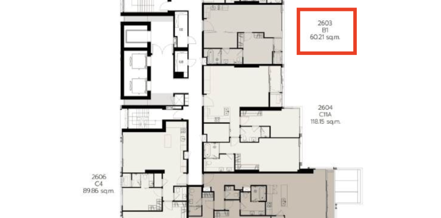 Studio in the Condo in Bang Rak, Bangkok, Thailand № 170789