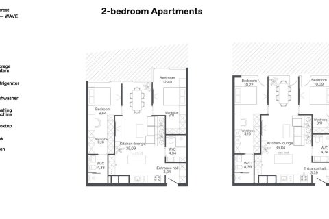 Condo à Bang Tao, Thaïlande, 2 chambres  № 165272 - photo 14