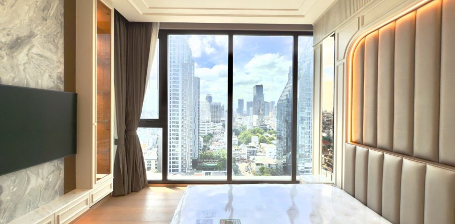 Studio in the Condo in Sathon, Bangkok, Thailand № 154749