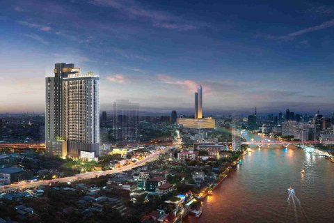 Condo in Thonburi, Bangkok, Thailand, 1 bedroom № 184005