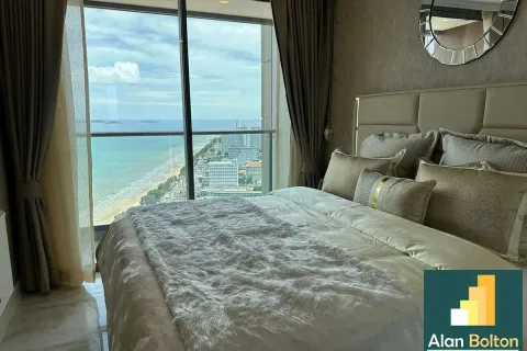 Condominio de 1 dormitorio en Jomtien Beach, Pattaya, Tailandia № 211290 - foto 2