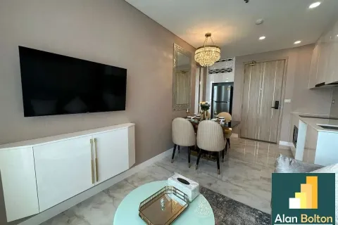 Condominio de 1 dormitorio en Jomtien Beach, Pattaya, Tailandia № 211290 - foto 3