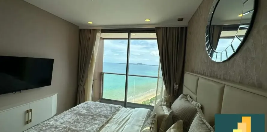 Condominio de 1 dormitorio en Jomtien Beach, Pattaya, Tailandia № 211290