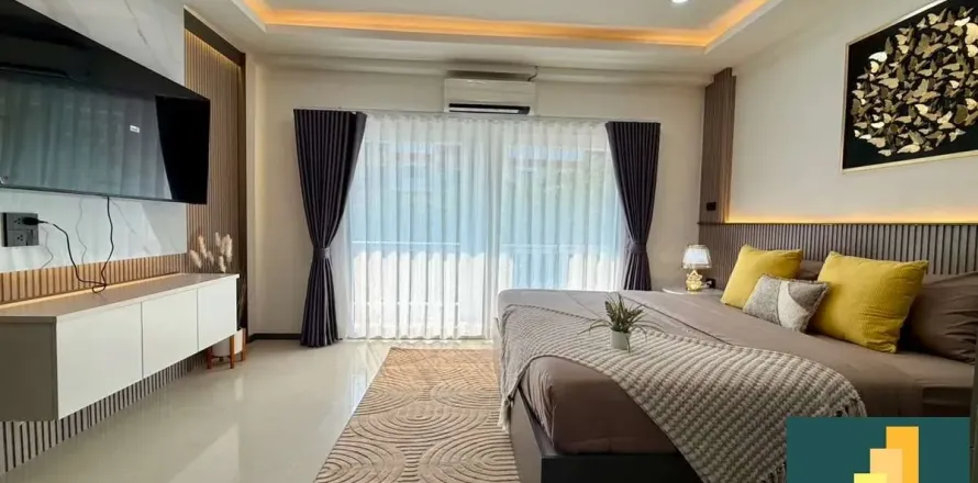 Estudio en el condominio en Jomtien Beach, Pattaya, Tailandia № 211293