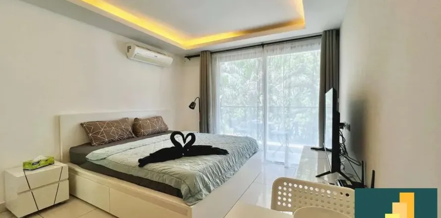 Estudio en el condominio en Pattaya, Tailandia № 210690