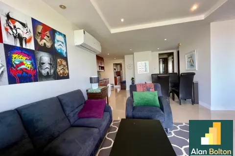 Condo on Jomtien Beach, Pattaya, Thailand, 2 bedrooms  № 210686