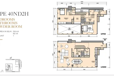 Duplex in Bang Rak, Bangkok, Thailand 2 Schlafzimmer № 220154 - Foto 30