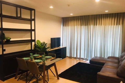 Condo à Bang Rak, Bangkok, Thaïlande, 2 chambres  № 161172