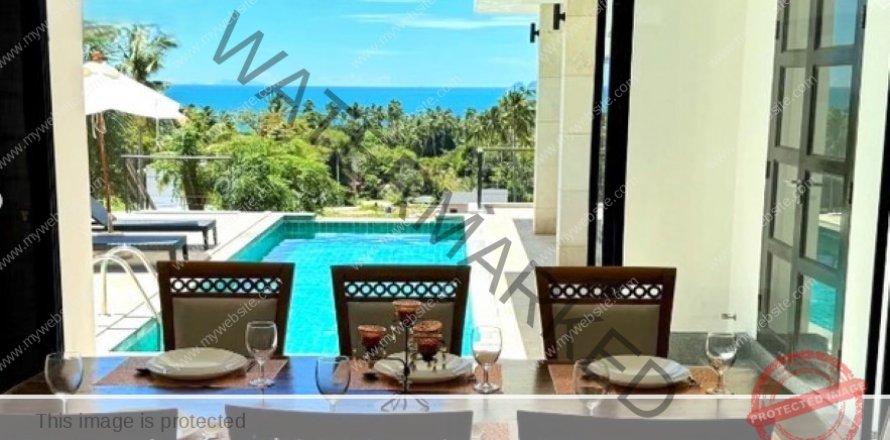 Villa in Ko Samui, Thailand 5 Schlafzimmer № 222192