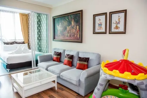 Кондоминиум с 3 спальнями в Хуа Хине, Таиланд № 153431 - фото 2