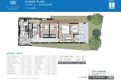 Villa in Rawai, Thailand 5 bedrooms № 165578 - photo 23