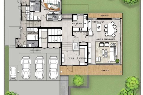 Villa in Pattaya, Thailand 4 bedrooms № 165576 - photo 16