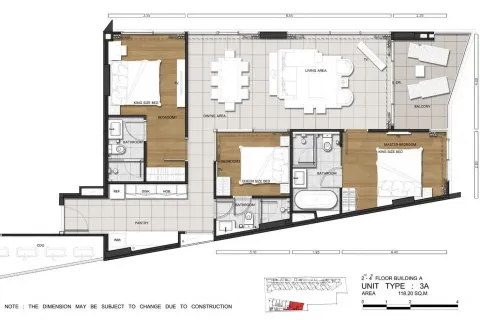 Condo in Hua Hin, Thailand, 3 bedrooms № 157278 - photo 30