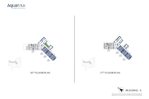 Condo à Pattaya, Thaïlande, 2 chambres  № 165545 - photo 17