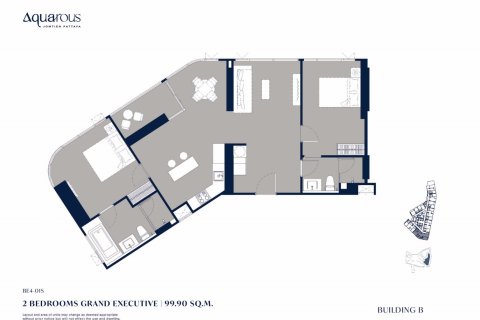 Condo à Pattaya, Thaïlande, 2 chambres  № 165546 - photo 16