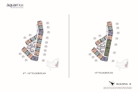 Condo in Pattaya, Thailand, 1 bedroom  № 165550 - photo 17