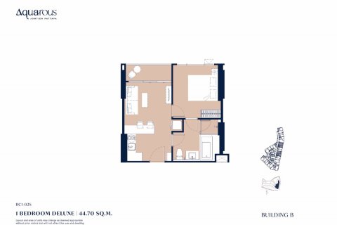 Condo à Pattaya, Thaïlande, 1 chambre  № 165549 - photo 16