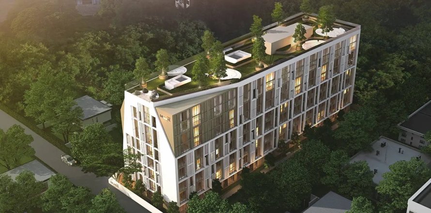 Condo à Bangkok, Thaïlande, 1 chambre № 203622