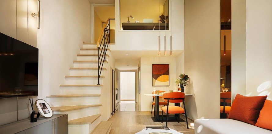 Студия в кондо в Банг Раке, Бангкок, Таиланд № 144841