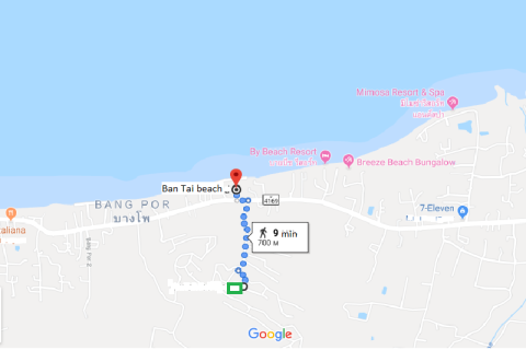 Terrain à Ko Samui, Thaïlande 2450 m2 № 167422 - photo 6