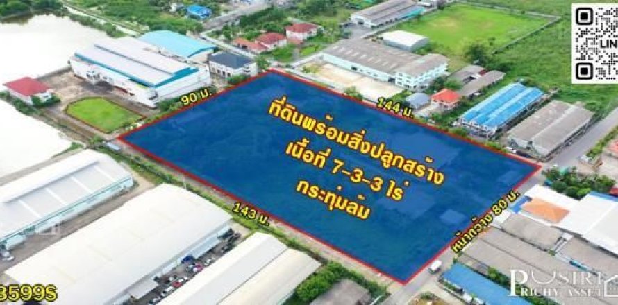 Land in Sam Phran, Thailand 11200 sq.m. № 167425