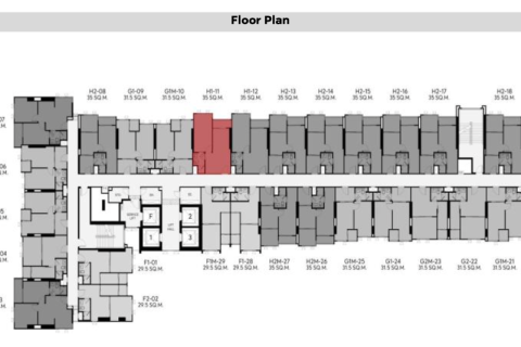 Студия в кондо в Кхлонг Сане, Бангкок, Таиланд № 167423 - фото 2